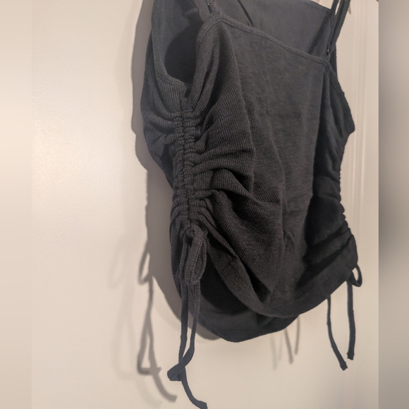 Aerie Ruched Cropped Tank - Picture 2 of 4